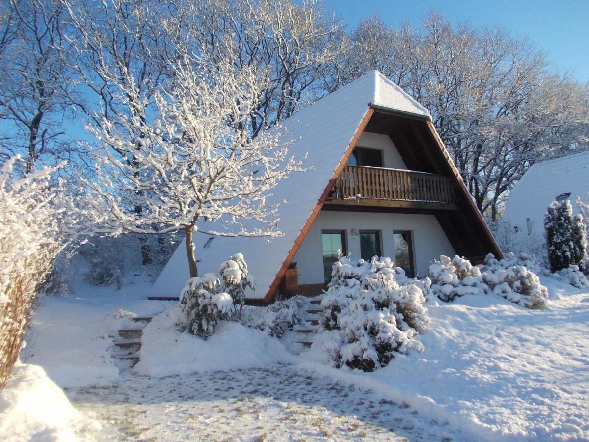 Finnhaeuser Am Vogelpark - Haus Annika Marlow Exterior foto